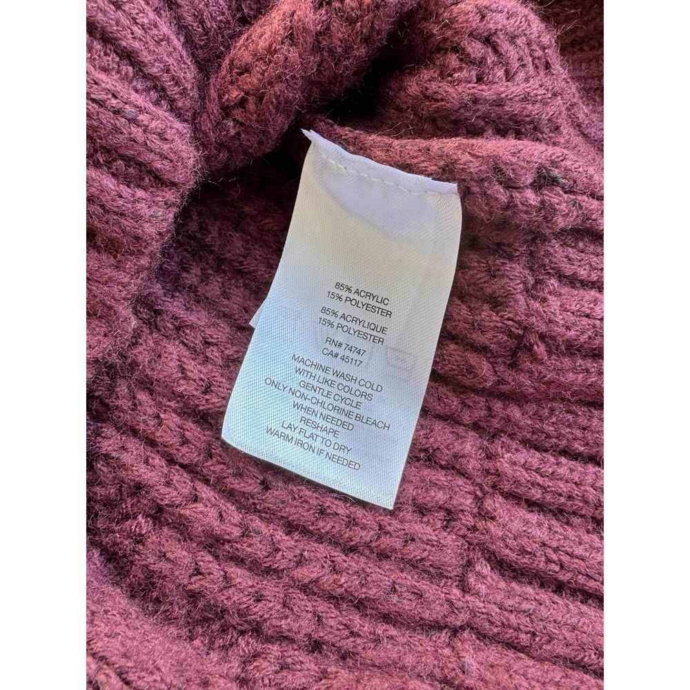 Natural reflections cable quarterzip pullover swe… - image 7